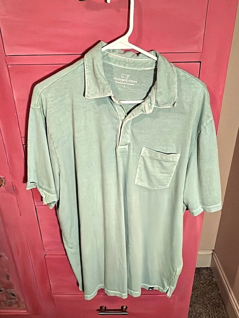 Vineyard Vines Surf Polo Green